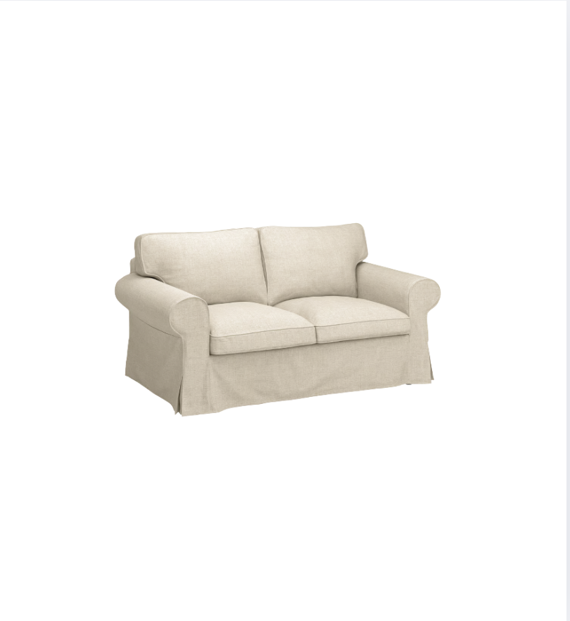 Beige 2-Seater Sofa